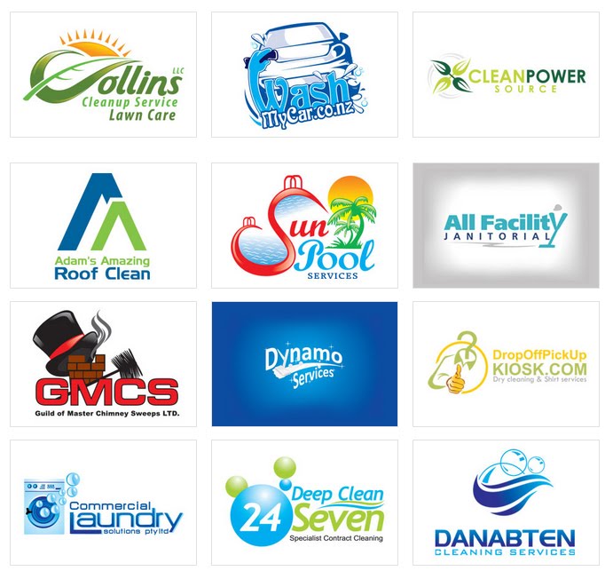 Free Cleaning Service Logo Design