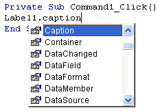 programacion (orientada a objetos): Control Label - Etiquetas