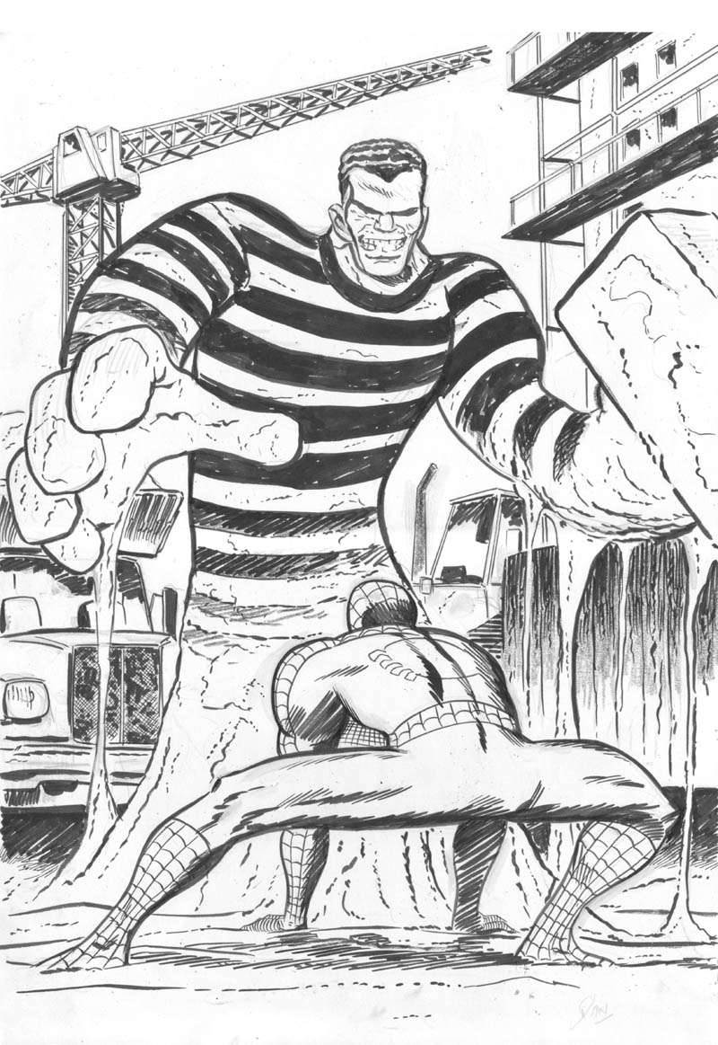 Песочный человек рисунок