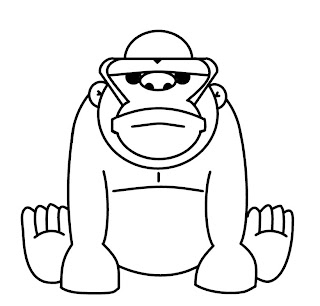 How To Draw Cartoons: Ape - Gorilla