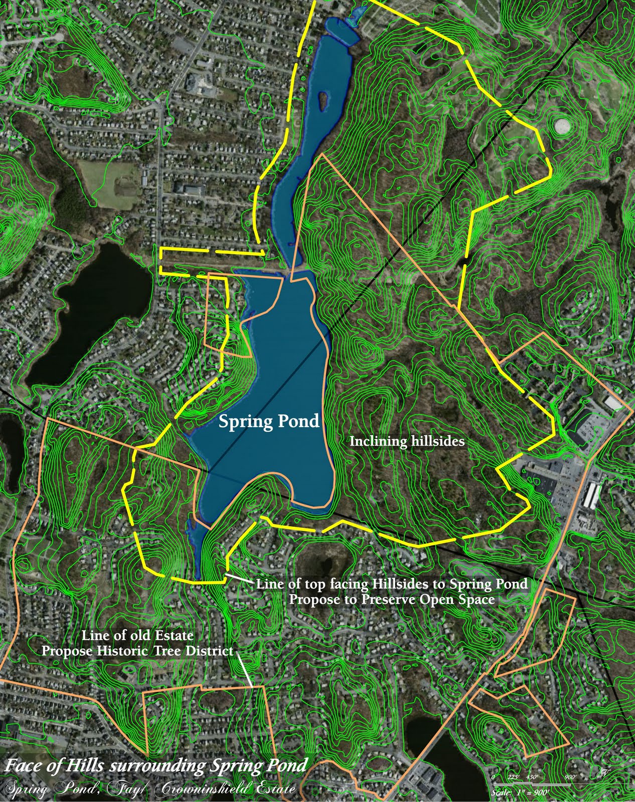 Spring Pond Woods Maps