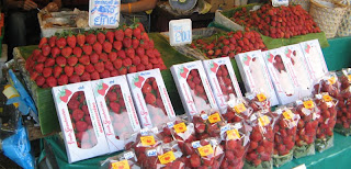 mansikoita thaimaassa