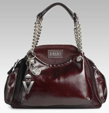 Versace handbags: Versace Chainlink Handle Bag
