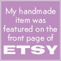 Giggleberry's items have featured on the Front Page of Etsy 11 times!