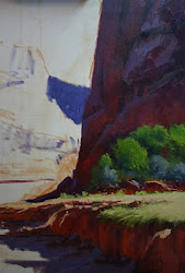 painting reference landscape cliff