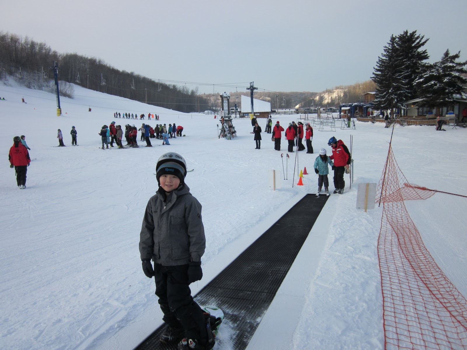 Father Bill's Kitchen Skiing, Celebrating and Santa!