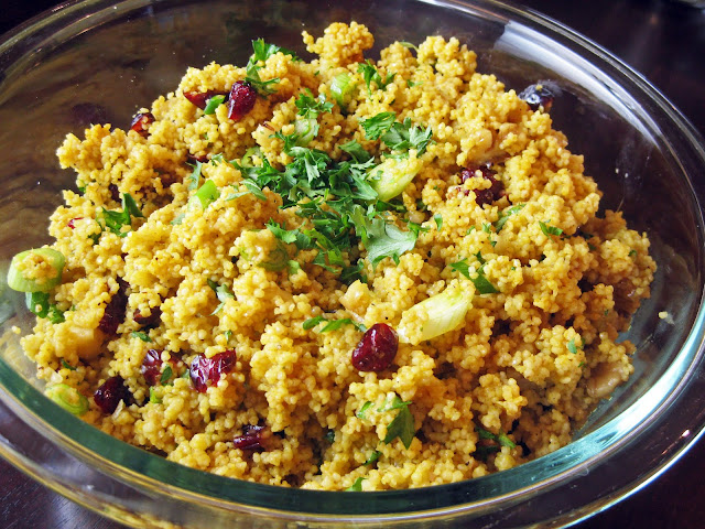Curried Couscous With Cranberries A Hint Of Honey