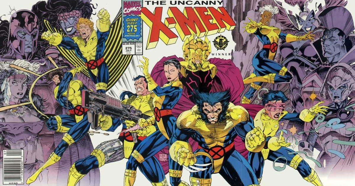 Comprometido escena césped Uncanny X-Men: X-Men Lineups: 90s (Blue/Gold)