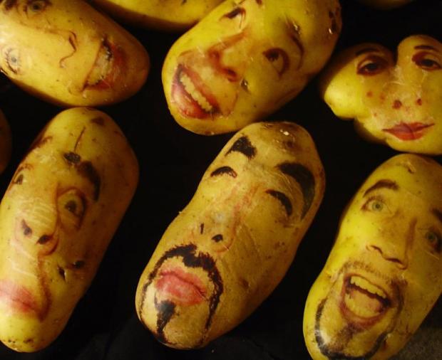 Just Funny , Just Joke Potato Family Joke