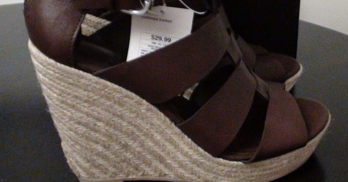 target wedges tan