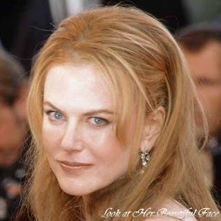 Look At Nicole Kidman Beautiful Face