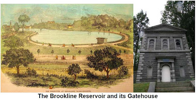 Brookline Reservoir and Gatehouse