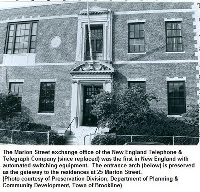Photo: The old Marion Street telephone exchange office