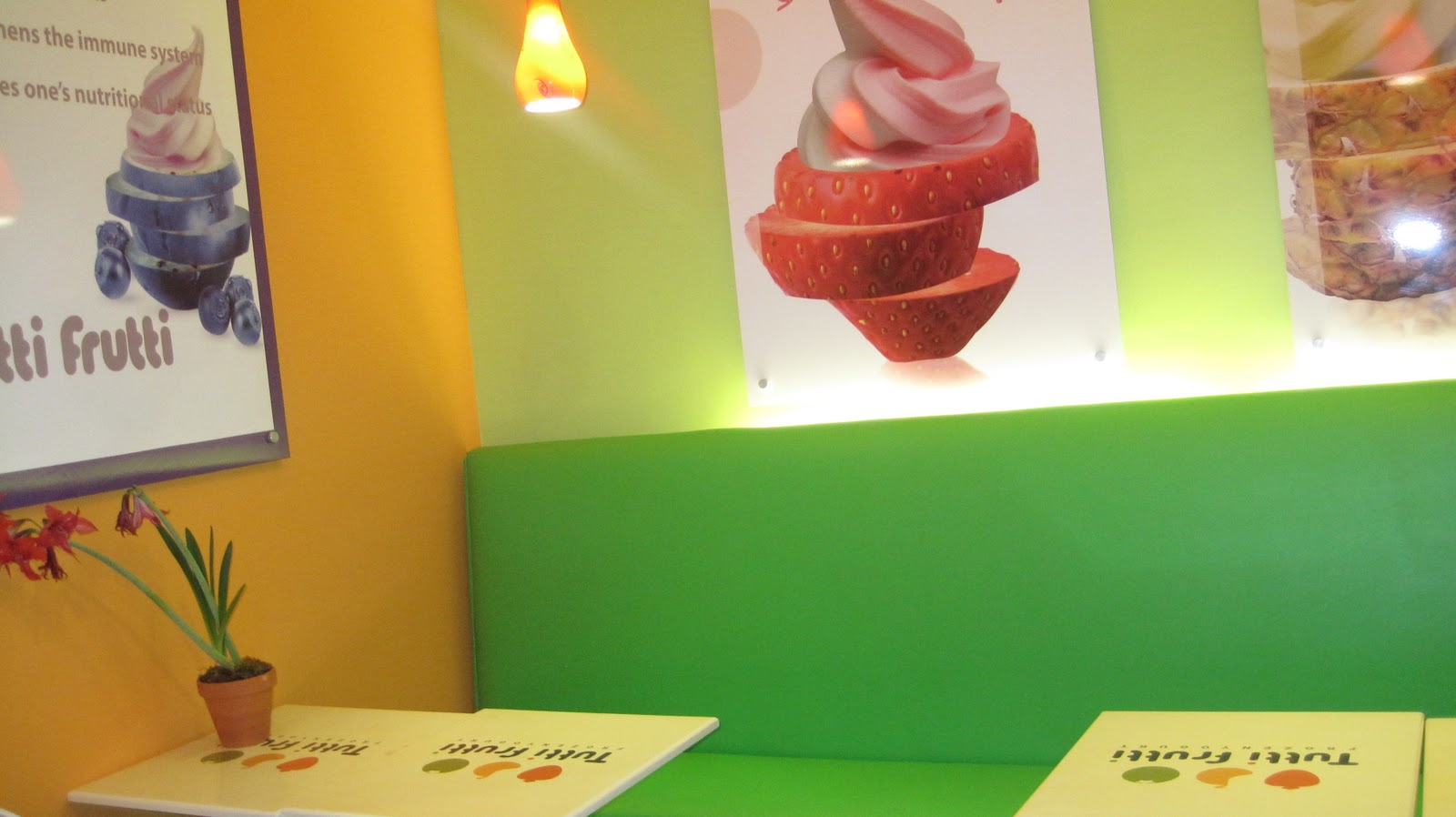 Food Obsessed with Anna in Dallas Tutti Frutti Frozen Yogurt in