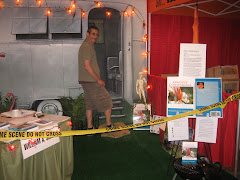 Bill in the Sawdust booth at Gay Days