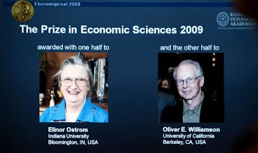 Dos norteamericanos ganan el Nobel de Economía 2009