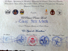 Diploma acreditativo como ganador del