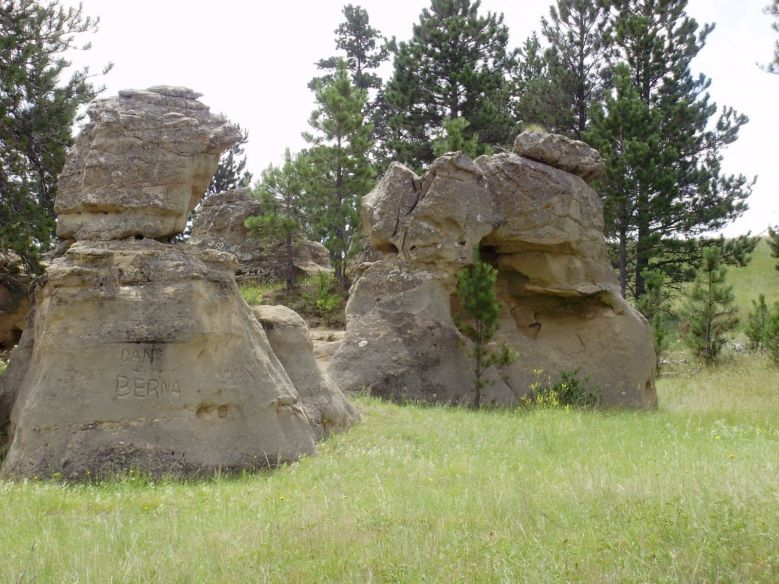 Life at 55 mph Medicine Rocks State Park in Ekalaka, Montana (click here for more info)