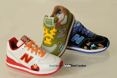 sesame street new balance shoes
