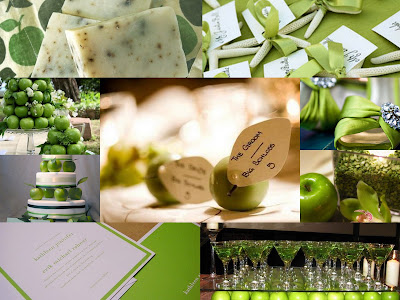 green apple wedding inspiration I did a post awhile back about apple themed