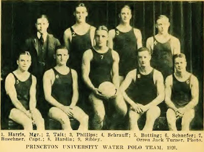 Water Polo legends: 1920: The team of Princeton University