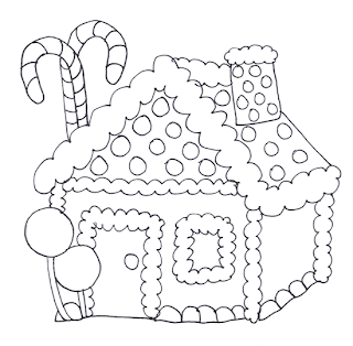 Christmas House Coloring Pages | Learn To Coloring