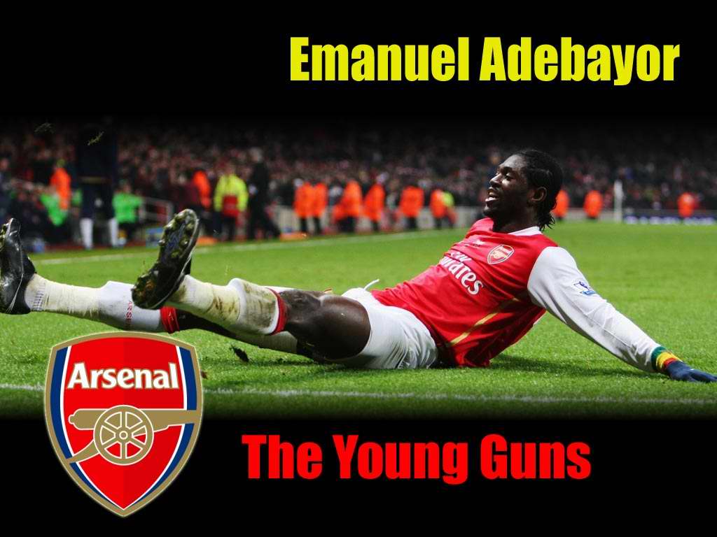Arsenal London FC: Emmanuel Adebayor - ex-player of Arsenal