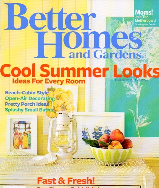 marcus hay fluff N stuff Better Home and Gardens Magazine/ Covers