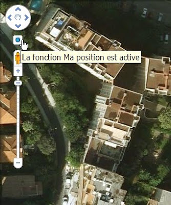 Ma position dans Google Maps