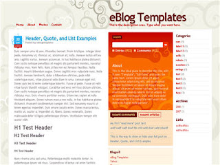 3 Column Template For Blogger - Dilectio
