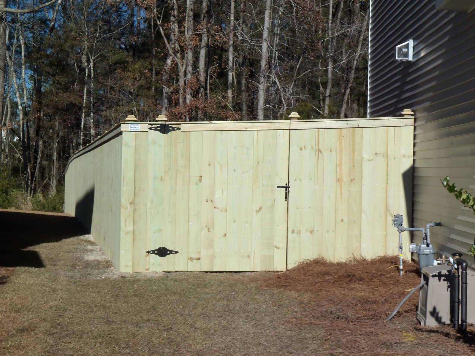 Town & Country Fences, LLC Wood & Aluminum Combo at Spring Grove