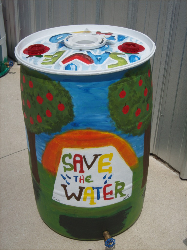 Missouri Clean Water AmeriCorps Blog Another Rain Barrel Art Event!