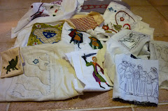 Big Puddle of Unfinished Embroidery
