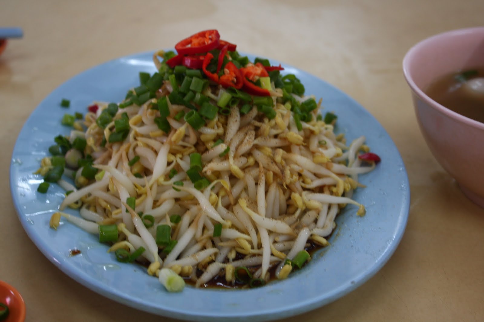Ipoh Bean Sprouts Chicken Rice ♥ Lovely Bud's Recipe ♥