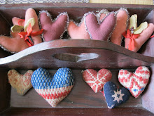 Antique Coverlet Hearts