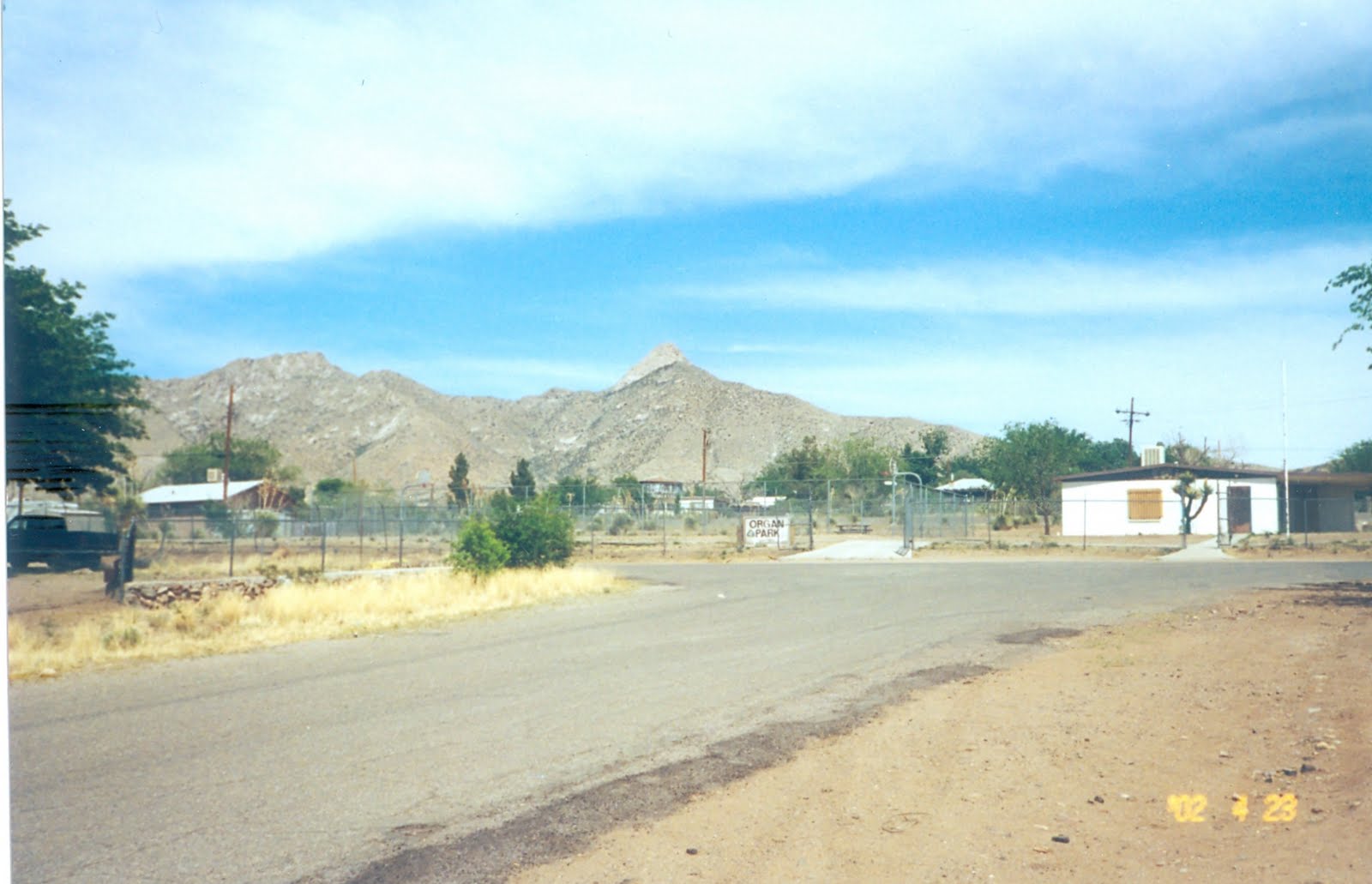 Organ, New Mexico Organ Community Center and Park, at 2nd & Padre La