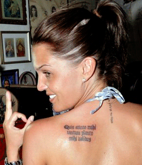 celebrity complex meaning bad hebrew tattoos hebrew inked celebs danielle lloyd celebrity complex meaning bad hebrew tattoos hebrew inked celebs danielle lloyd