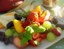 Summer Fruits with Agave and Mint