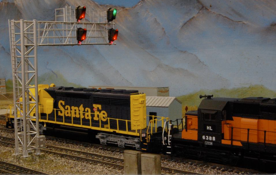 North American Model Rail Roading Signal placement