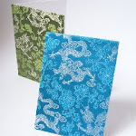 Silk Brocade Cards