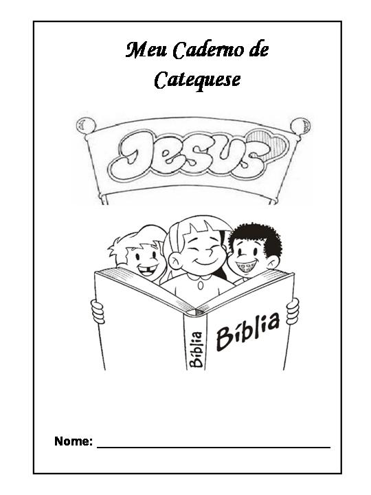 Catequese da Rainha: Capa para o caderno de Catequese