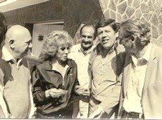 Con Zulema en la residencia del Gdor. de La Rioja