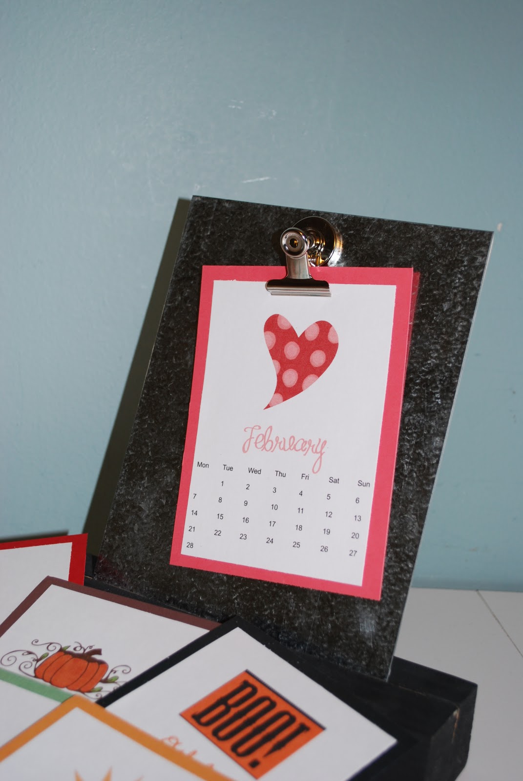 A Creative Day: Mini Calendars