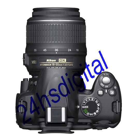 24hsdigital: Nikon D3000 kit 18-55