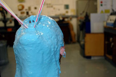 Alginate face cast