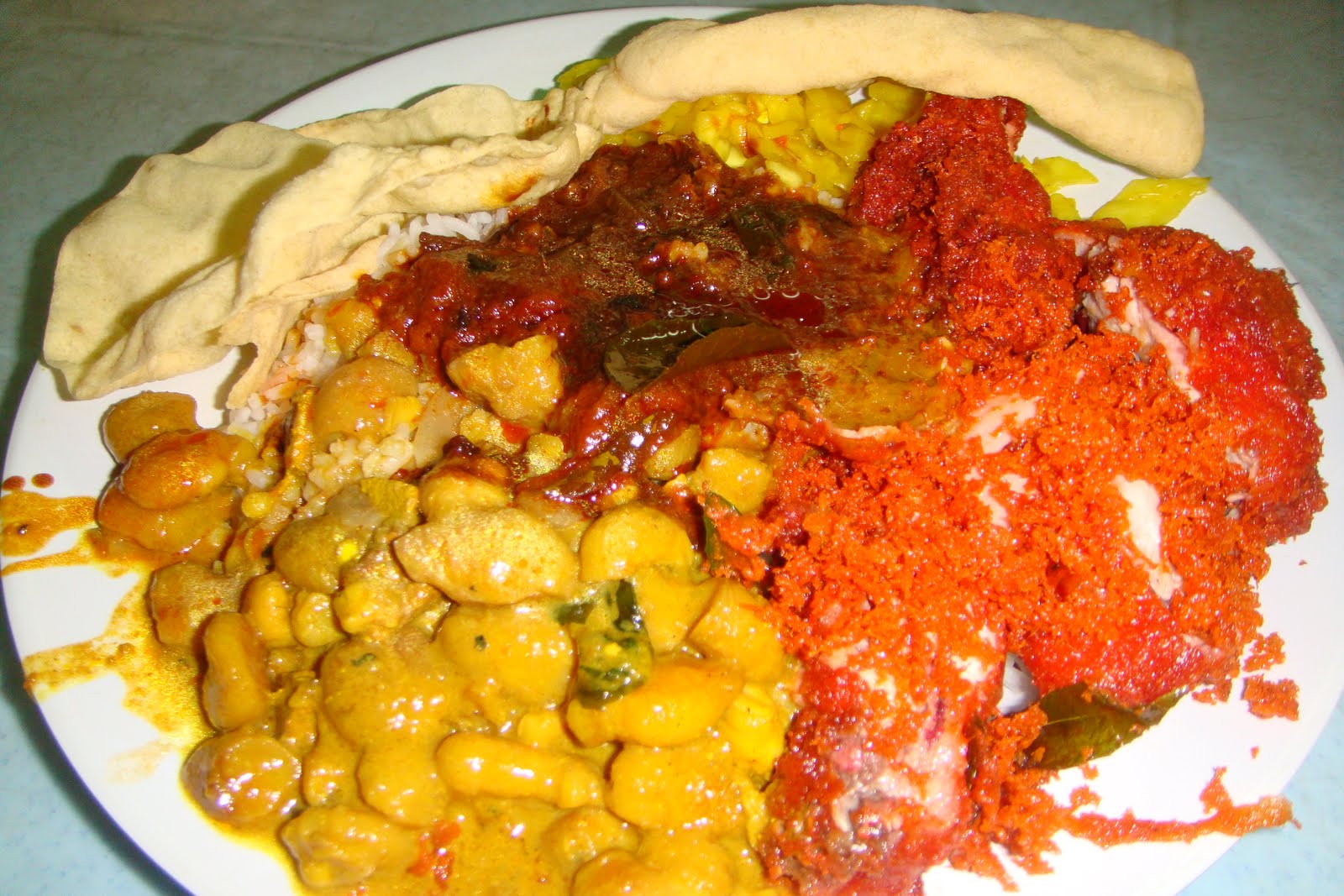 Syamelia's rendezvous & dejavu Dinner at Nasi Kandar Padang Kota, KD