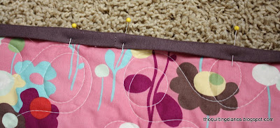 Tutorial on binding a quilt featured by top US quilting blog, Diary of a Quilter