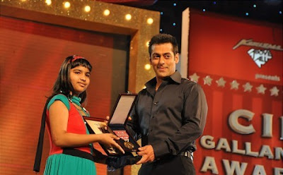 Salman Khan at CID Galantry Awards
