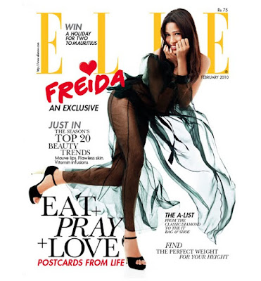 Freida Pinto on Elle Magazine
