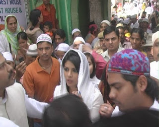 Priyanka Chopra at the Dargah in Ajmer Sharif